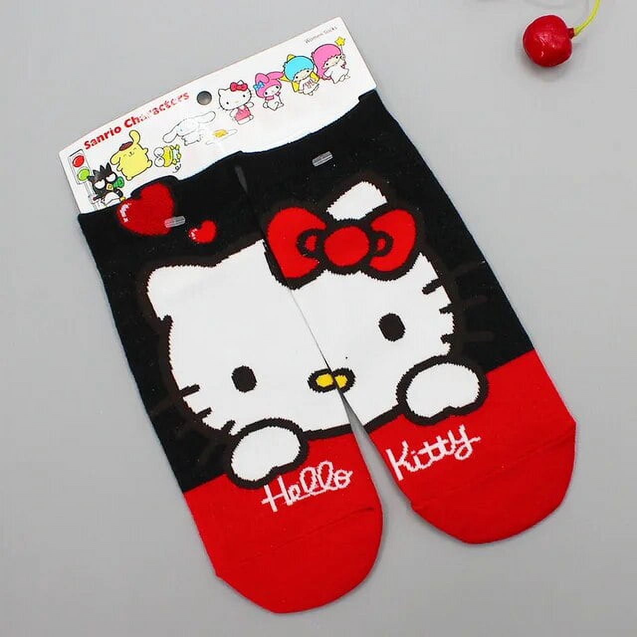 Kawaii Sanrio Sock Hello Kitty Keroppi Badtz Maru Cartoon Cute Women‘s