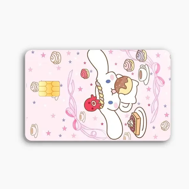 Kawaii Sanrios Anime Hello Kittys Kuromi Melody Kirby Credit Debit Card