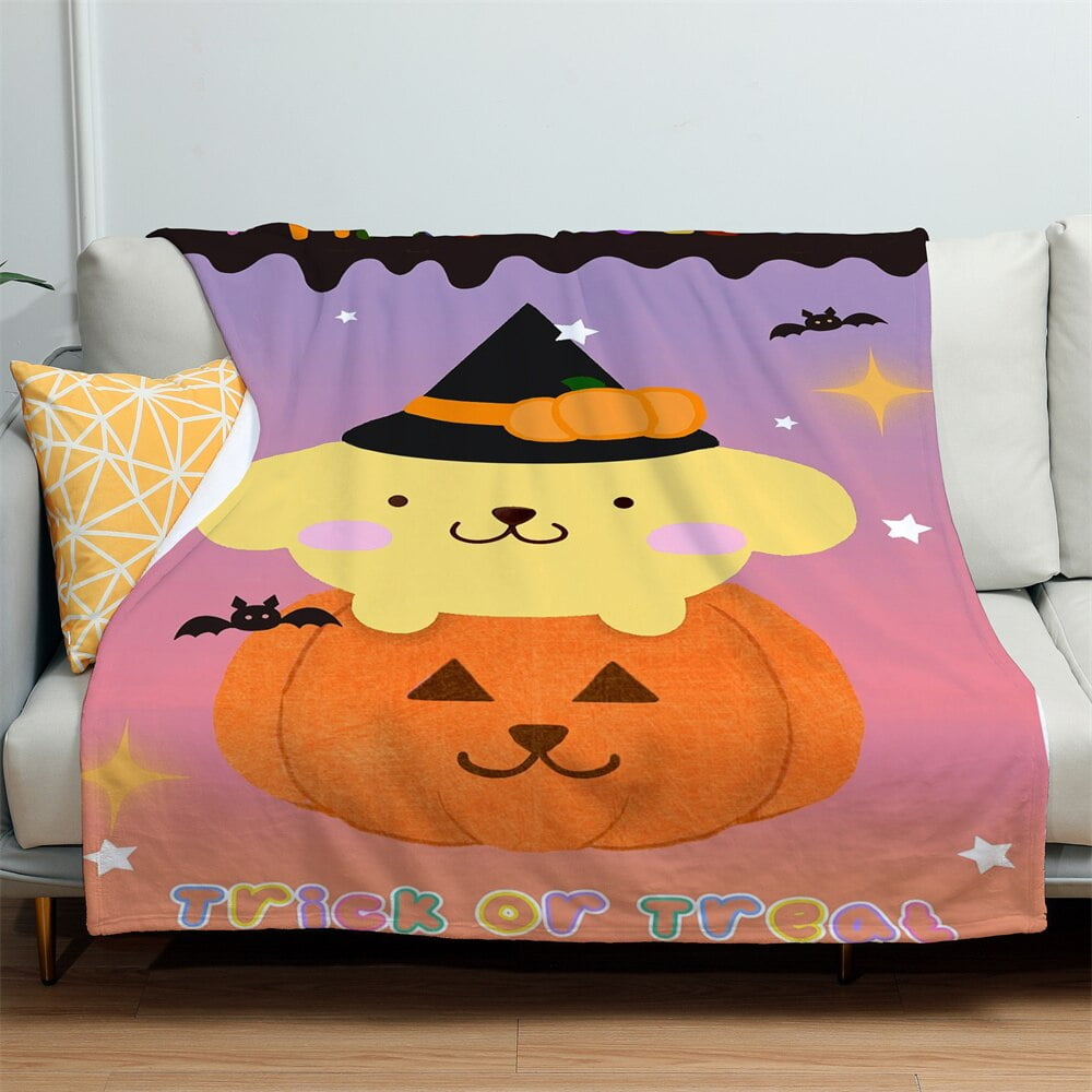 Kawaii Sanrios Hello Kittys Halloween Flannel Blanket Anime Kuromi kawaii-sanrios-hello-kittys-halloween-flannel-blanket-anime-kuromi