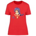 thumbnail image 1 of Kawaii Scorpio Zodiac Girl Tee Women's -Image by Shutterstock, 1 of 2