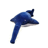 Kawaii Serrated Shark Stuffed Animal -21.7 '' Super Soft Shark Plush Pillow Plush Toy