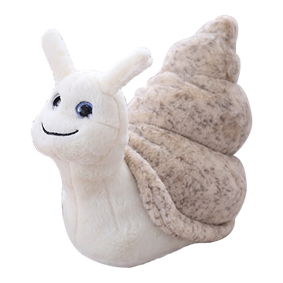 Kawaii Snail Soft Stuffed Toy For Kids 8 Inch Polyester Material Cuddly Plush Animal Lovely Toy For Baby