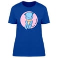 thumbnail image 1 of Kawaii Sore Throat Kitten T-Shirt Women -Image by Shutterstock, Female Medium, 1 of 2