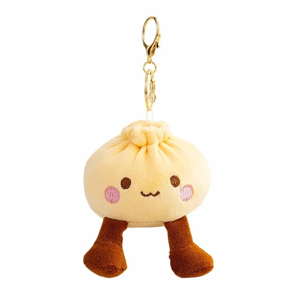 Dumpling Stuffed Animal, Baozi Plushie Toy, Soft Stuffed Baozi Plush, Great Birthday Christmas Valentine's Day Gifts for Kids Boys Girls