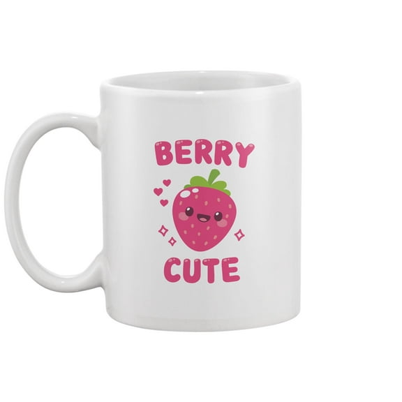 Kawaii Strawberry Mug -Image by Shutterstock