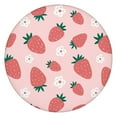 thumbnail image 1 of Kawaii Strawberry Tablecloth Red Berry Fruit Pattern Fresh and Sweet Summer Kitchen Decor, 1 of 7