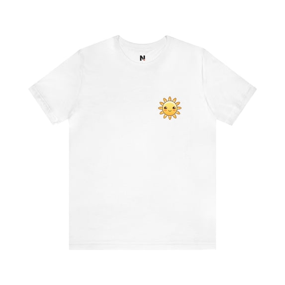 Kawaii Sun Badge Short Sleeve Tee