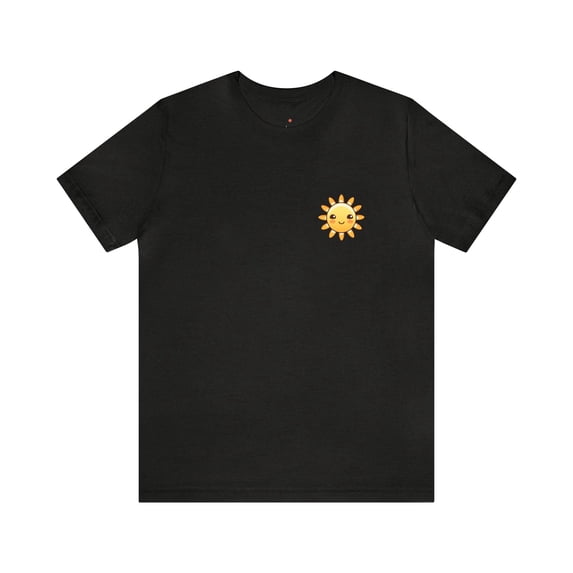 Kawaii Sun Badge Short Sleeve Tee