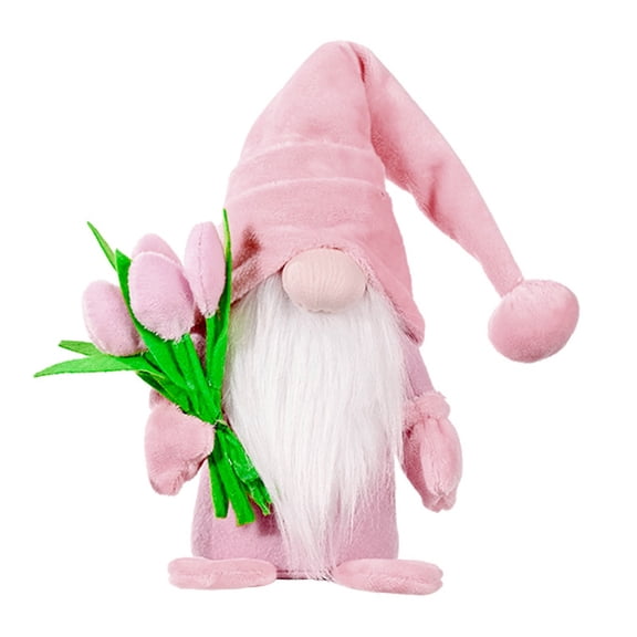 Kawaii Tulip Faceless Plush Doll Decorative Stuffed Toy For Home Window Display Living Room Tabletop And Festive Decoration