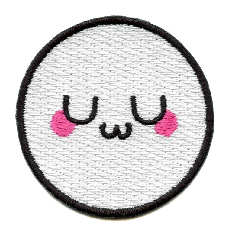 Kawaii UwU Face Patch Cute Anime Japanese Embroidered Iron On