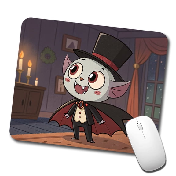 Kawaii Vampire Mouse Pad Low Profile Gaming Mat
