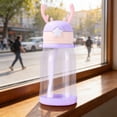 thumbnail image 1 of Kawaii Water Bottle Cute Water Bottles for Girls, Kawaii Water Bottle with Straw, Portable Leakproof BPA-Free Drinking Bottle for School Outdoor Sports Travel, 1 of 5