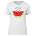 thumbnail image 1 of Kawaii Watermelon, Cute T-Shirt Women -Image by Shutterstock, Female XX-Large, 1 of 2