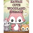 thumbnail image 1 of Kawaii Woodland Creatures Coloring Book: 50 Unique Cute Designs featuring Adorable Animals like Foxes, Owls, Rabbits, He, (Paperback), 1 of 1