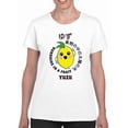 thumbnail image 1 of Kawaii Yuzu Citrus - Japanese Fruit Emoji Graphic Women's T-shirt, 1 of 4