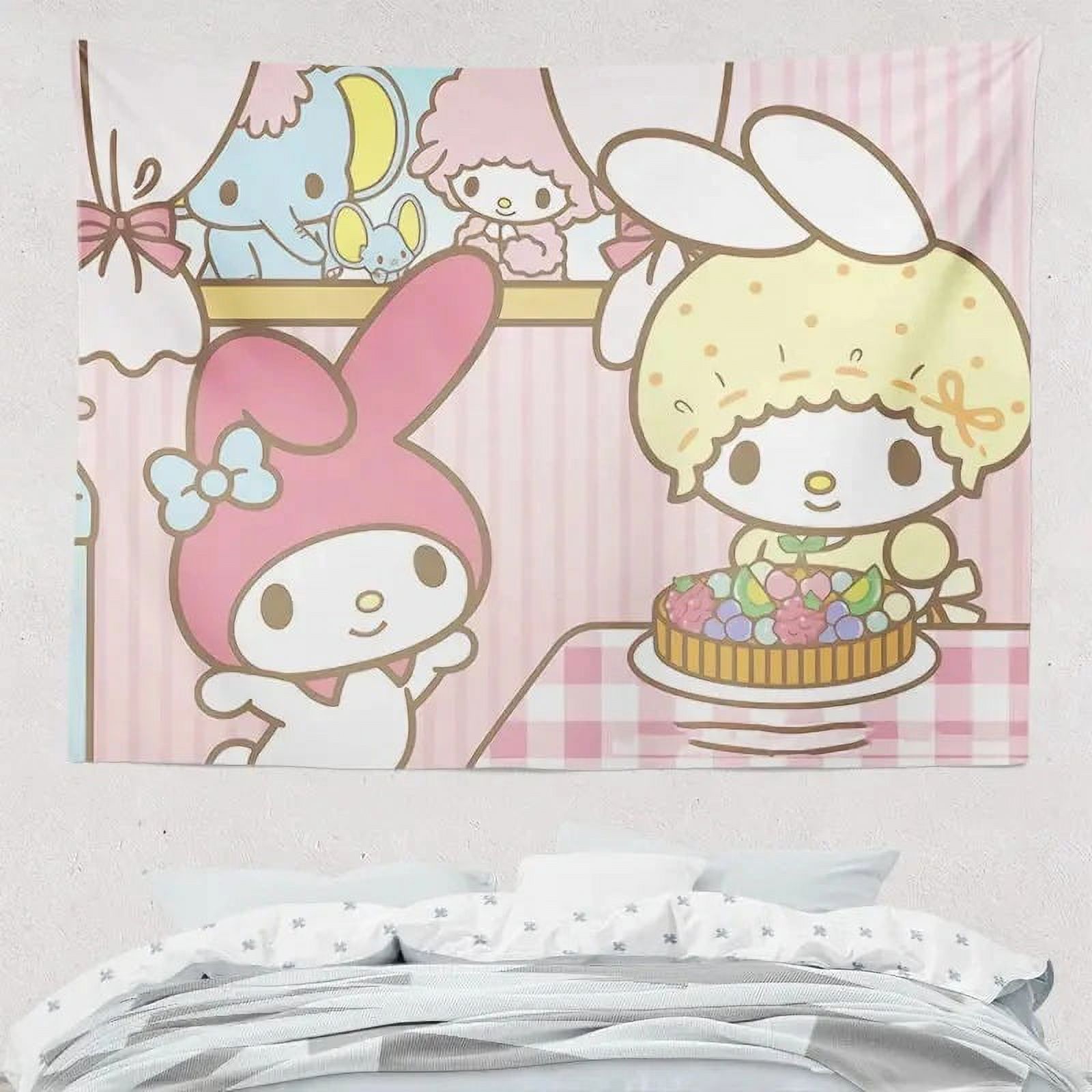 Kawaii cartoon pattern tapestry home decoration cute wall hanging cloth