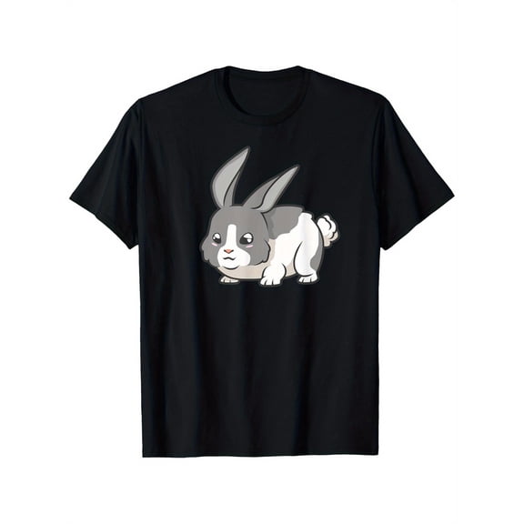 Kawaii rabbit T-Shirt, mens clothes, mens t shirts 100%cotton, S-XXXL