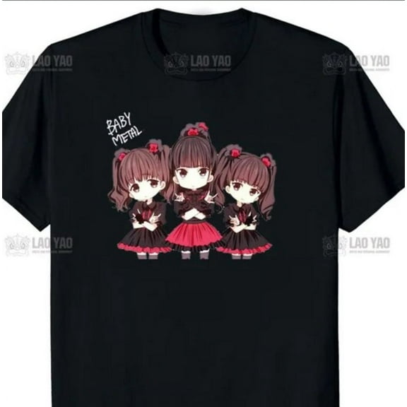 Kawaiian Babymetal Graphic T Shirt Short Sleeve Gift For Fans S-5Xl