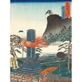 thumbnail image 1 of Kawanabe Kyosai Historic Spots At Urashima Extra Large Art Print Wall Mural Poster Premium XL, 1 of 3