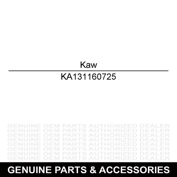 Kawasaki 13116-0725 Push Rod