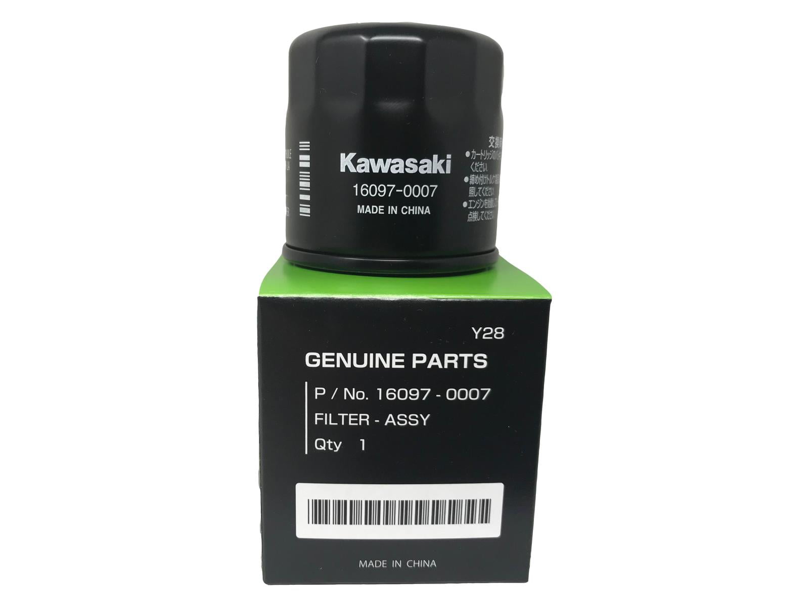 Kawasaki 16097-0007 Genuine Oil Filter New OEM - Walmart.com