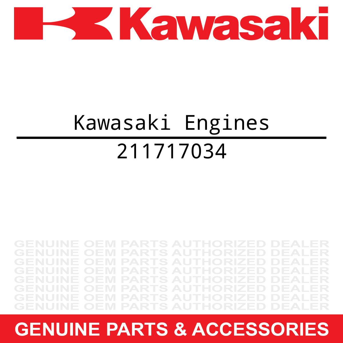 Kawasaki 21171-7034 Ignition Coil 4 Stroke Engine FH 381 430 480 500 541 580 - image 1 of 4