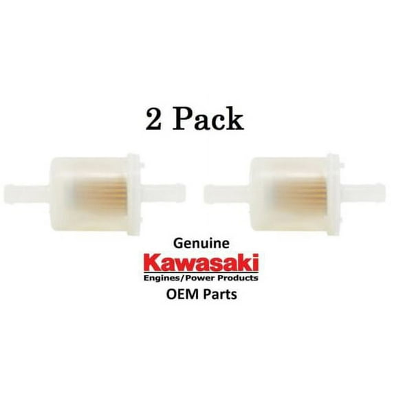 2 PACK KAWASAKI 49019-0027 FUEL FILTER 49019-7001 49019-0707 49019-0014