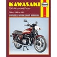 thumbnail image 1 of Kawasaki 750 Air-cooled 738cc Fours (80-85) Haynes Repair Manual ^, 1 of 3
