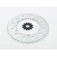 thumbnail image 1 of Kawasaki 95-06 KDX200, 97-05 KDX220 12 Tooth Front 48 Tooth Rear Silver Sprocket, 1 of 1