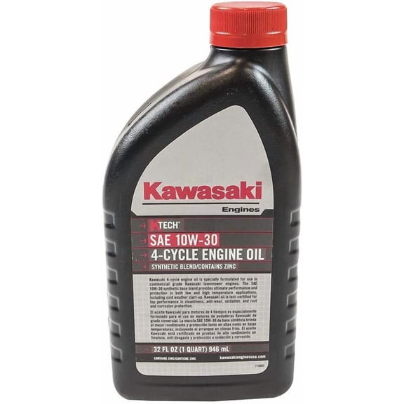 Kawasaki 99969-6081 K-Tech SAE 10W-30 4-Cycle Engine Oil