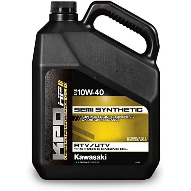 Kawasaki ATV/UTV 10W40 Engine Oil Blend for Motorcycle & Four Wheeler
