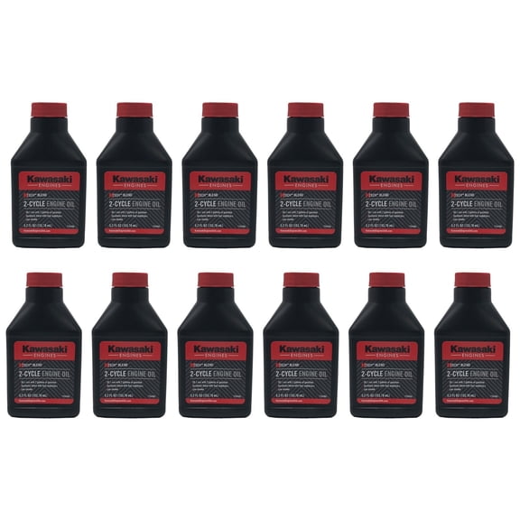 Kawasaki Engines Genuine OEM 5.2 FL OZ 2-Cycle Engine Oil 99969-6083 - 12 Pack