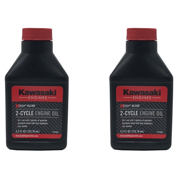 Kawasaki Engines Genuine OEM 5.2 FL OZ 2-Cycle Engine Oil 99969-6083 - 2 Pack