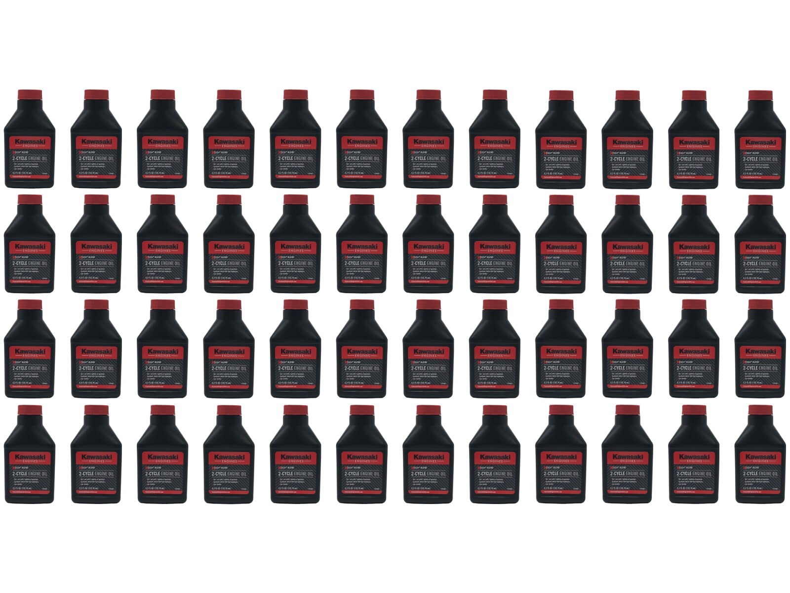Kawasaki Engines Genuine OEM 5.2 FL OZ 2-Cycle Engine Oil 99969-6083 - 48 Pack