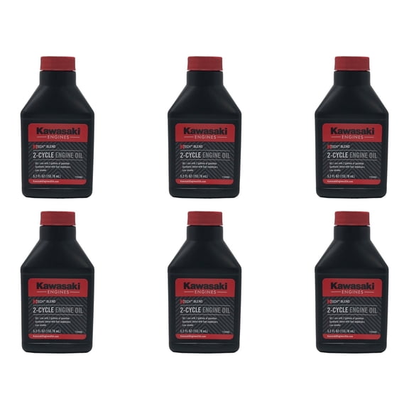 Kawasaki Engines Genuine OEM 5.2 FL OZ 2-Cycle Engine Oil 99969-6083 - 6 Pack