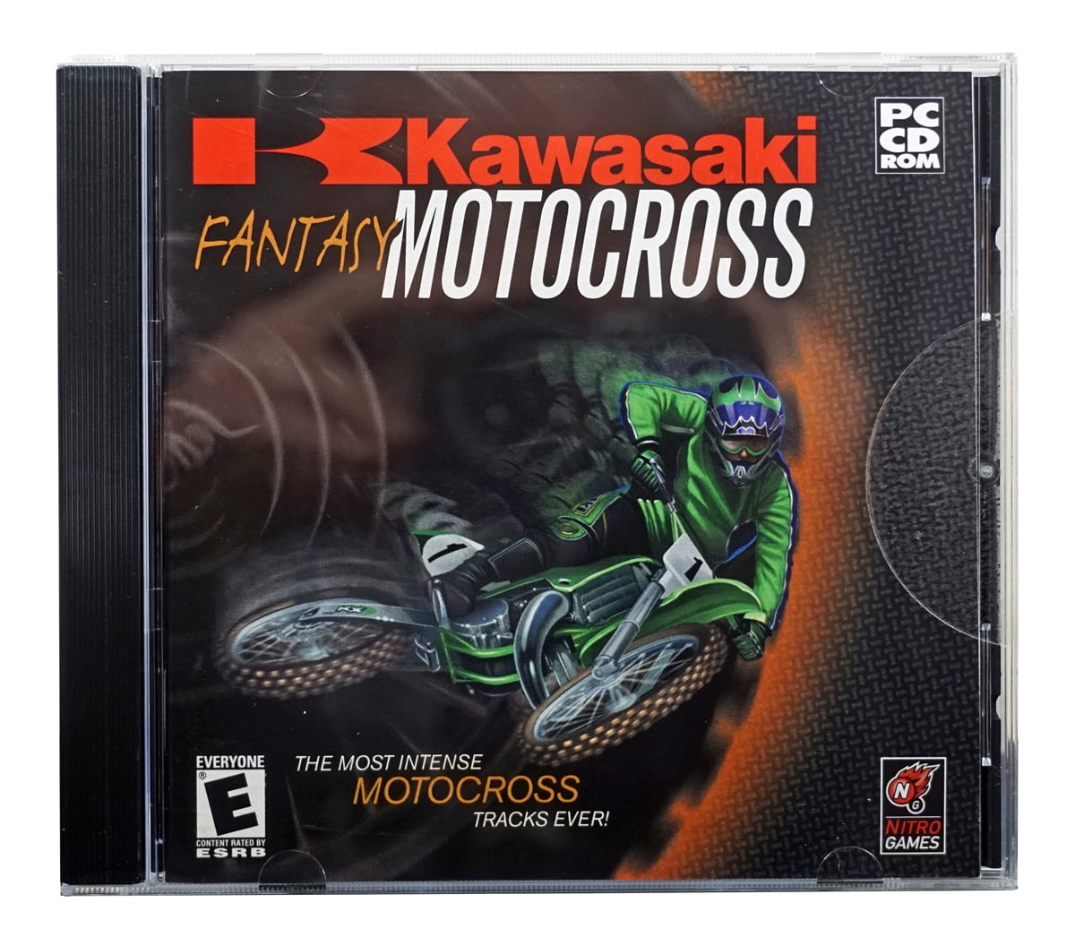 Kawasaki Fantasy Motocross - Classic PC CD-Rom Racing Game