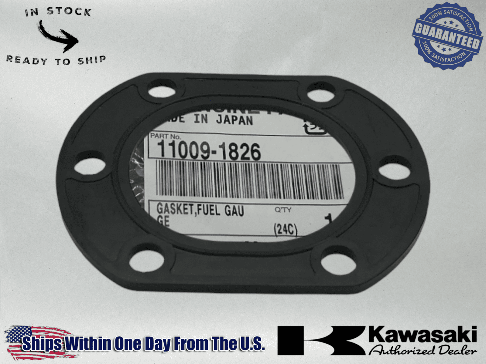 Kawasaki OEM Mule PRO FX FXT DX DXT Air Box Gasket 11009-1826 (15-25)
