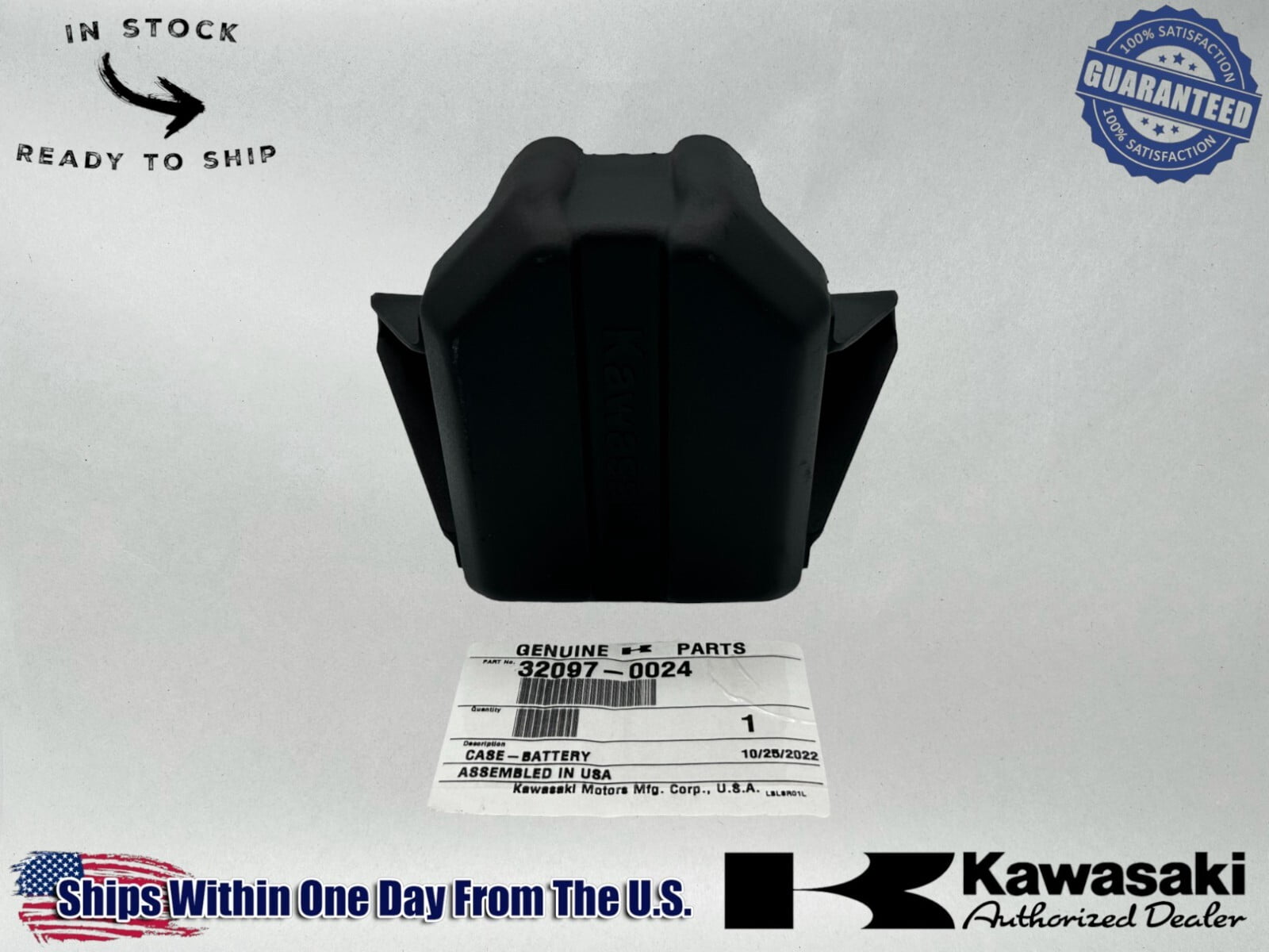 Kawasaki Genuine OEM Authentic Upper Batttery Case 32097-0024