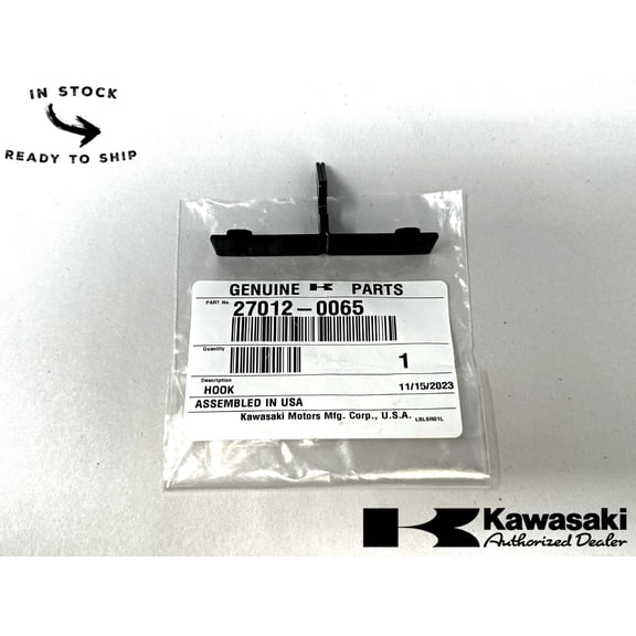 Kawasaki Genuine OEM Hook 27012-0065