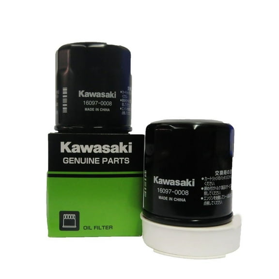 Kawasaki Genuine Parts 16097-0008 Motor Spin-On Oil Filter 2 Pack