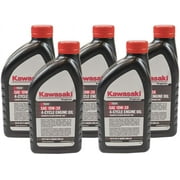 Kawasaki K-Tech Synthetic Blend Motor Oils 10W - 30, 1 qt (5 Pack)