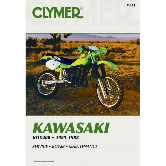 Kawasaki KDX200 Motorcycle (1983-1988 ) Service Repair Manual ^