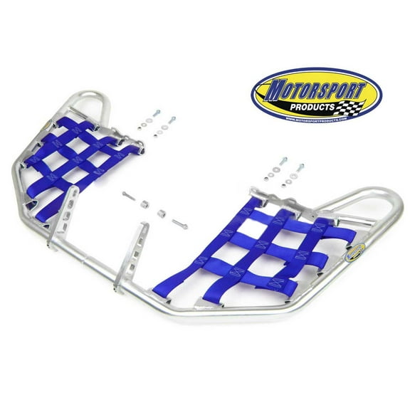 Kawasaki KFX450R KFX 450R 450 R Nerfbars Atv Nerf Bars Silver Bars/Blue Nets