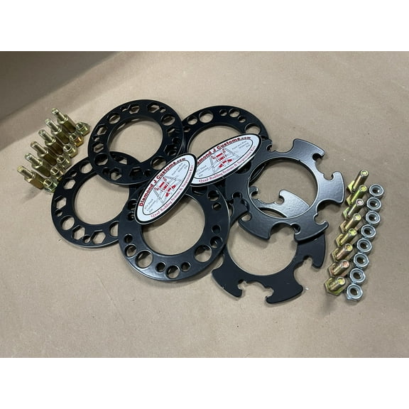 Kawasaki KFX80 3/120mm to 4/144mm or 4/156mm Front Wheels Tires Conversion Kit