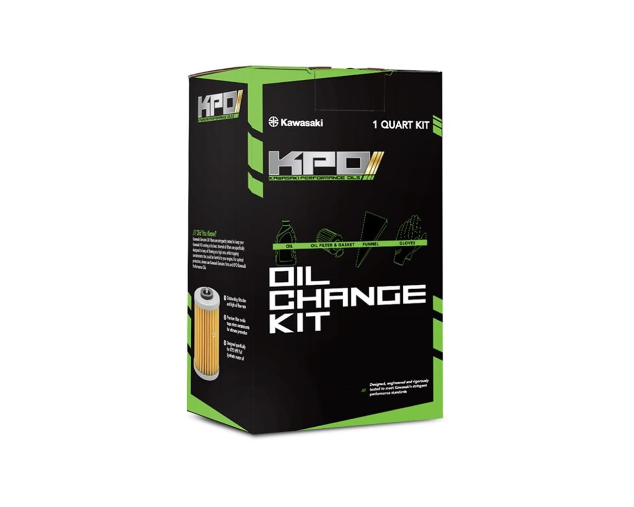Kawasaki KPO Oil Change Kit KX250F KX450F 99974-0161