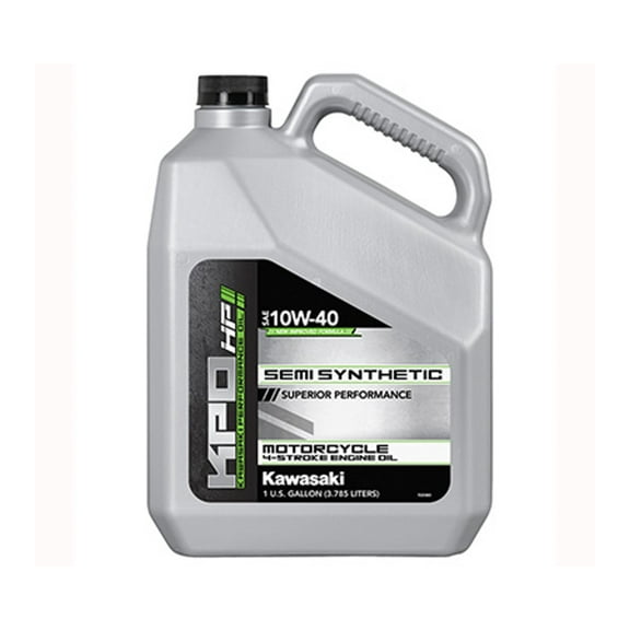 Kawasaki KPO Semi Synthetic Motorcycle 4 Stroke Engine Oil Gallon 10W40 K61021-300-01G