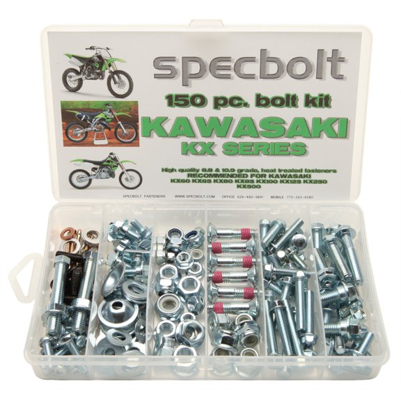 Kawasaki KX 150Pc Maintenance Bolt/Fastener Kit