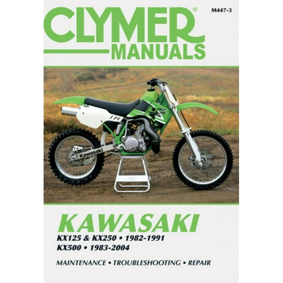 Kawasaki KX125/250 (1982-1991) & KX500 (1983-2004) Motorcycle Service Repair Manual ^