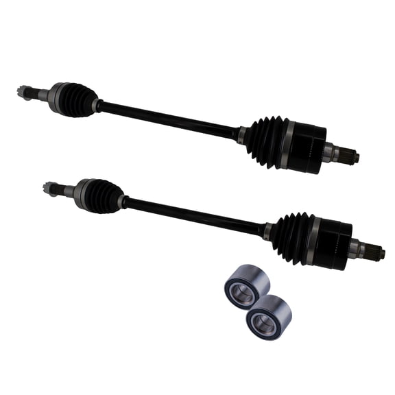 Kawasaki Mule Pro MX front cv axles & wheel bearings set 59266-Y004