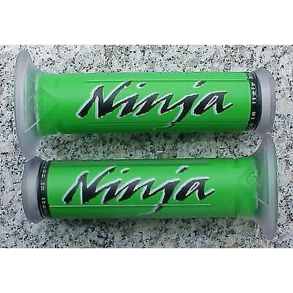 Kawasaki Ninja 250 300 500 ZX6 ZX6R ZX9R ZX10 ZX10R ZX12R GREEN GEL HAND GRIPS